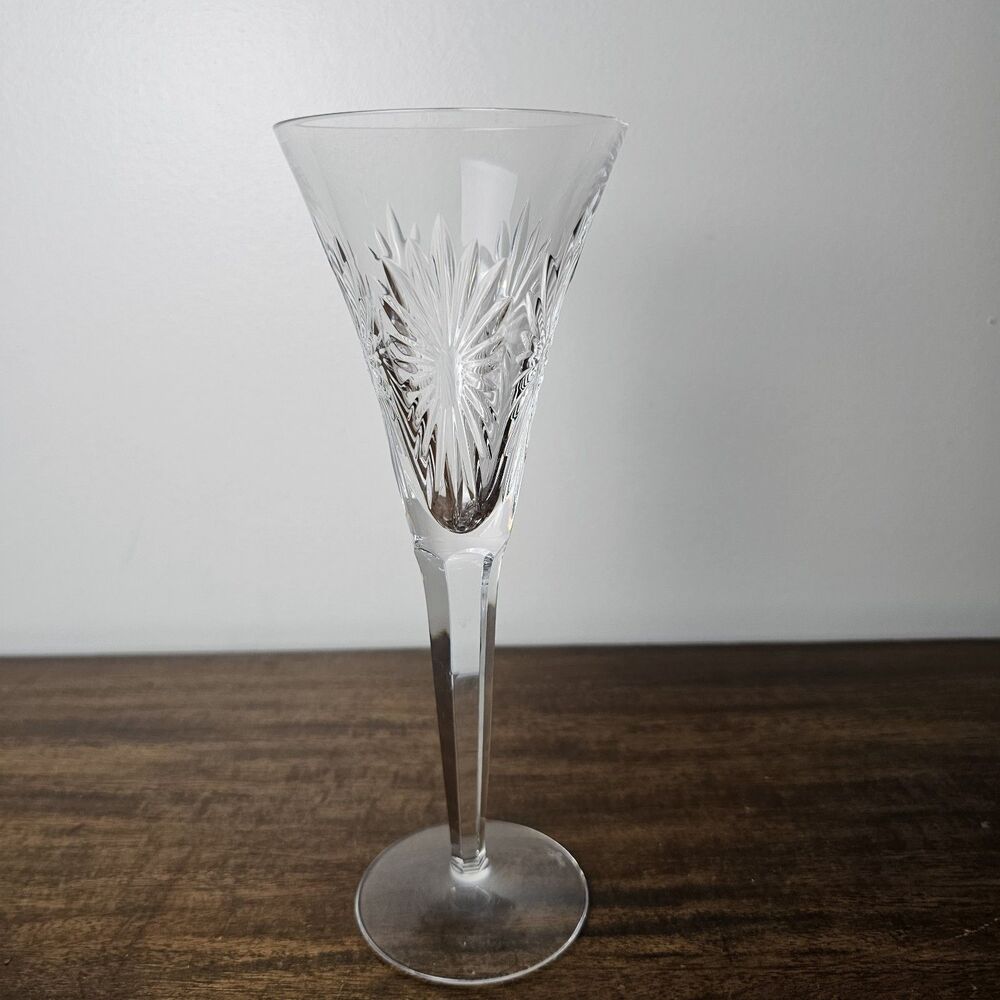 Vintage Waterford Crystal Millennium Collection “Happiness” Toasting Flute
